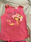 Vintage Strawberry Shortcake Skort   Shirt Outfit Girls Size 7 8 Htf  Rare  2004