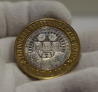 Aruba Marriott  Casino  10 Gaming Token  999 Fine Silver Strike