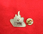   vintage   1984 Sarajevo Winter Olympics Pin - Vucko Wolf Mascot Alpine Skiing
