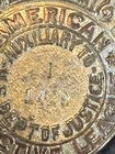 Rare 100 Year Old Ww1 Lieutenant American Protective League Badge