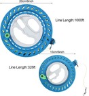 2 Pcs Speedy Kite Reel Winder With 1000 Ft Up-grade Line And Swivel  Lockable