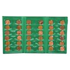  Souvenir Penny Holder Collecting Books  green - Zoo Animals  Bi-fold Coin Displ