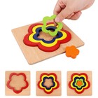 6pcs Wooden Jigsaw Puzzle For Toddlers Kids Montessori Early Educational Toys 