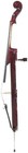 Cecilio Ceco-1dw Ebony Electric Silent Metallic Mahagony Cello In Style 1  4 4-