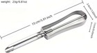    old-school    Professional Vegetable  Potato  Carrot Peeler     Stainless Steel Bod