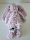 Jelly Cat London Medium Bashful Lilac Bunny Plush 12  Stuffed Animal Purple 