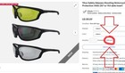 Titus Safety Glasses Shooting Motorcycle Protection Ansi Z87 W  Rx-able Insert