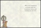 Greeting Card - Dog Horse - Carol Decker - Christmas 0857