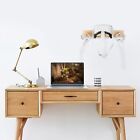 Wooden Vr Wall Mount Holder Hanger For Oculus Quest 2 Rift S Headsets Control   