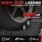 7 9 h Rise 4000lbs Vehicle Curb Driveway Ramp 1pc For Car Households Warehouses