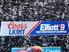 Vintage Coors Light Beer Racing Stickers Team Bill Elliot Advertising  3  Nascar