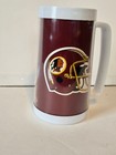 Vtg Washington Redskins Thermo-serv Mugs 16 Oz Beer Steins Coffee Nfl Commanders