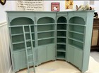 Miniatures 1 12 Scale Dollhouse Unfinished Bookcase Furniture Library Study Kit