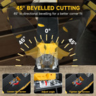 Cordless Jig Saw For Dewalt 20v Battery  0  -45   Bevel Cuts  Brushless Jigsaw Too
