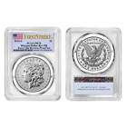 2024-s Reverse Proof  1 Morgan And Peace Silver Dollar 2pc Set Pcgs Pr70 Fs F   