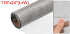 20 Stainless Steel Woven Wire Mesh Screen 118  X 24  Hard And Heat Resisting