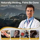 Men Women Bracelet Magnetic Therapy Arthritis Pain Relief Pure Solid Copper Bang