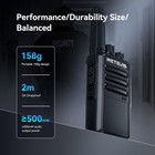 Rt68 Walkie Talkies With Earpiece  Portable Frs Two-way Radios Rechargeable    
