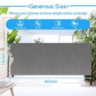 Bathtub Mat Non Slip Shower Soft Pvc Loofah Bath Tub Mats For Bathroom 16  x4   