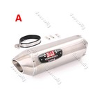38-51mm Universal Motorcycle Exhaust Pipe Slip-on Muffler Silencer Stainless Tip