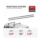Yakima  Roundbar Crossbars For Roof Rack Systems 78  Roundbars X-large
