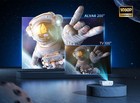 1080p Hd Bluetooth Video Projector 8000lumens Movie Home Theater W  100   Screen