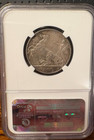 Italy Kingdom 1927-r 10 Lire Silver Coin Almost Uncirculated Certified Ngc Au55