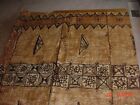 Large Piece Of Old South Pacific Tapa Cloth Tonga Fiji Samoa 67 By 55