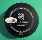 Joey Daccord Seattle Kraken Signed Official Puck With Jsa Cert 
