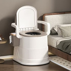 Bedside Commode Portable Toilet For Adults With Arms For Elderly And Disabled Us