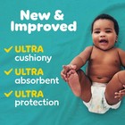 Diapers Baby Dry Size 4 186 Count Pampers Absorbent Disposable Infant Overnight
