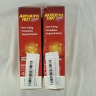 Pack Of 2 Arthritis Hot Pain Relief Cream 3 Oz Each