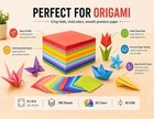 Origami Paper Double Sided Color - 160 Sheets - 20 Colors - 6 Inch Square Easy
