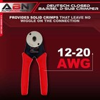 Abn Deutsch Closed-barrel D-sub Crimper 12-20 Awg