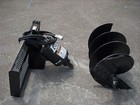 Lowe Bp210 Round Auger Drive With 24  Auger Bit Fits Skid Steer Loader Planetary