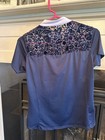 Montar Navy Ladies Show Shirt Size Medium 