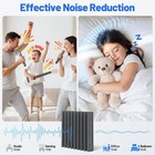 12 Pack Sound Proof Foam Panels For Walls With 2 Inch 12 Pack  Black