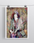 Joe Perry 20x30inch Poster  Aerosmith Artwork  Joe Perry Pop Free Shipping Us