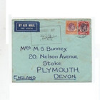 Malaya Singapore 14 5 1940 Very Nice 55c  Cover To Plymouth Naval Censor Mark