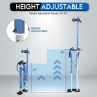 Adjustable Drywall Stilts Tool 24 - 40  Professional Drywall Stilts For Painting