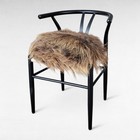 Genuine Icelandic Sheepskin Rug Rusty Brown Blonde Highlights 50  X 33 