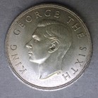 1949 New Zealand Silver Crown