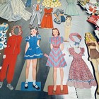 Vintage 50s Huge 300   Pc Paper Doll Lot