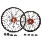 21   19 Front Rear Wheel Set Orange Hub For Sxf Sx Exc Xcw 125-540 For Husqvarna
