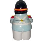 Vintage Cookie Jar Ceramic Portugal Tommy Toy Soldier Drummer Funky Decor Unique