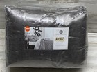 Hotel Collection Glint King Quilted 3 Piece Coverlet Set Charcoal New