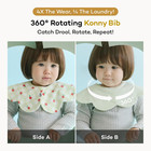 Baby Bib 3 5 7-pack Set  360          Rotate  Soft And Absorbent Drooling For Toddler
