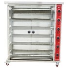 Heavy Duty Commercial 6-roll Chicken Rotisserie Machine Oven Lpg Gas Restaurant
