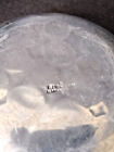 Vintage Buenilum Aluminum Bowl Trinket Dish Hand Wrought Hammered Floral Design