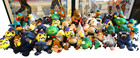 New Huge Lot Of 55 Vintage Meanies Beanie Plush - Series 1 -2 Infamous Rare